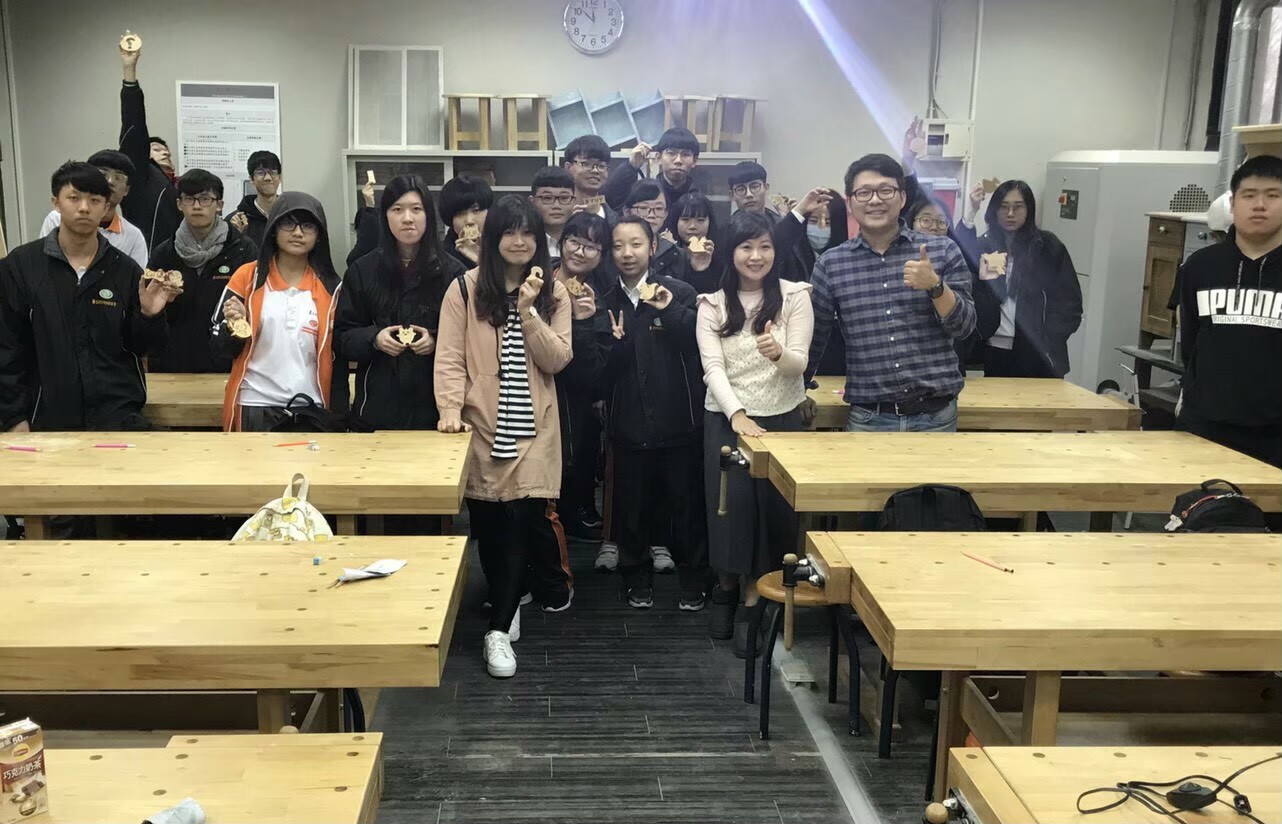 東南科技大學參訪-木工課程